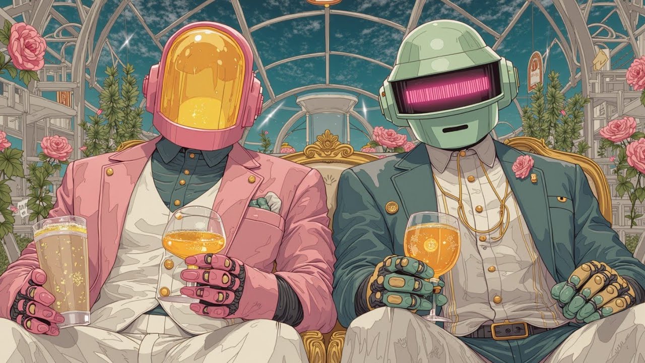 Вайбы Daft Punk ~ Ретро-фанк и чилл-электроника | Микс синтвейва для ночной поездки