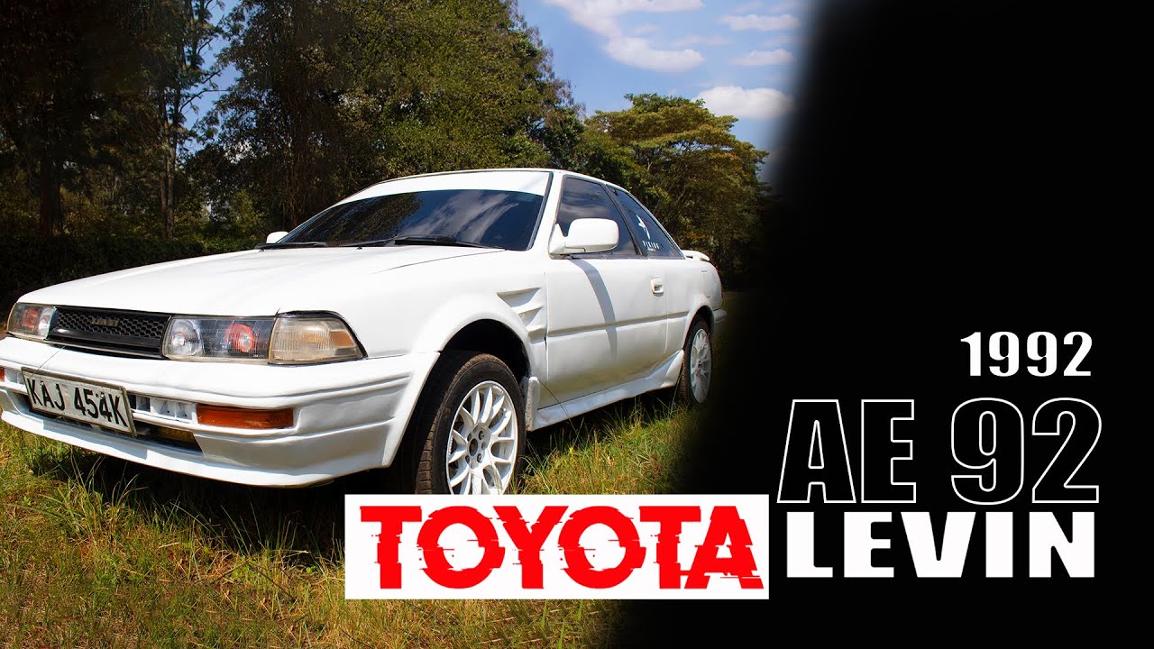 САМЫЙ ЧИСТЫЙ TOYOTA LEVIN AE 92 В КЕНИИ