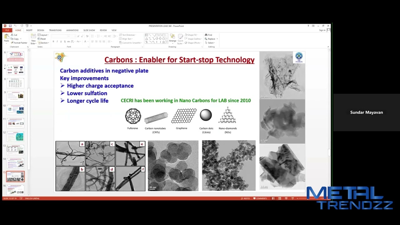 Innovations in Lead Battery Technology by Dr. Sundar Mayavan | LEAD 360°......