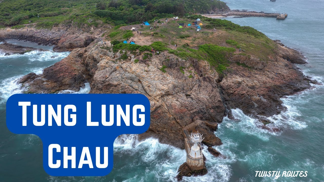 Tung Lung Chau Hike (東龍洲) | Ferry from Sam Ka Tsuen | Hong Kong | [4K]