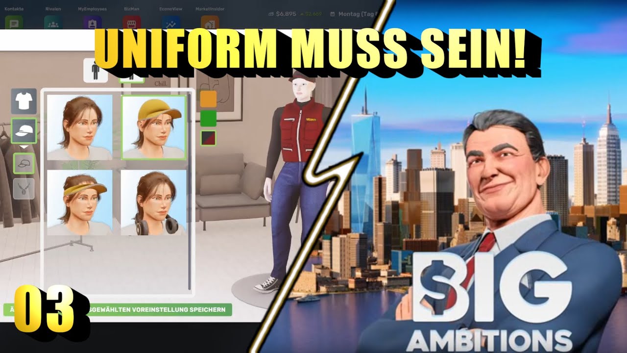 Uniform muss sein! Big Ambition Letsplay 03 [Deutsch/German]