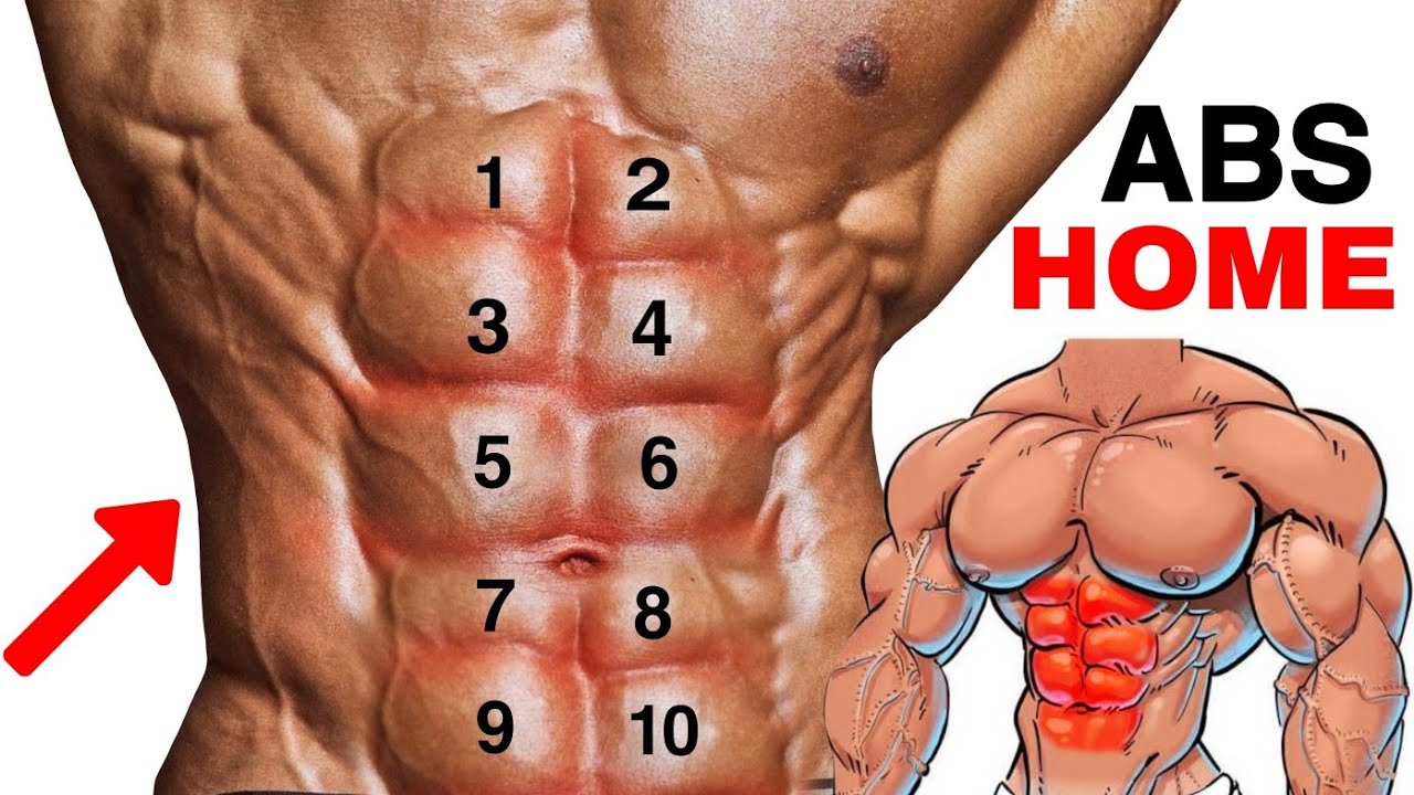 Идеальный абс тренировки дома ( Не пропустите его ) Нет оборудования