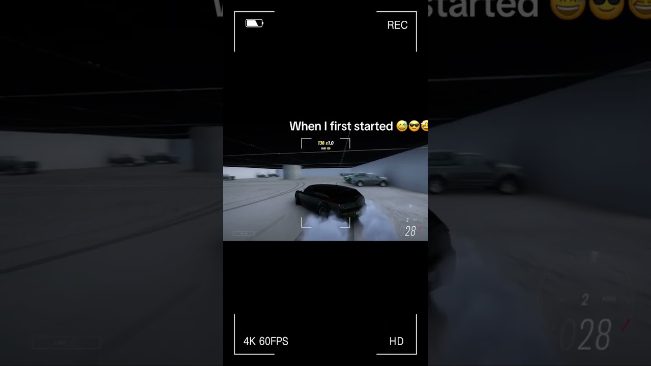 Forza H5 Drifting in private Lot