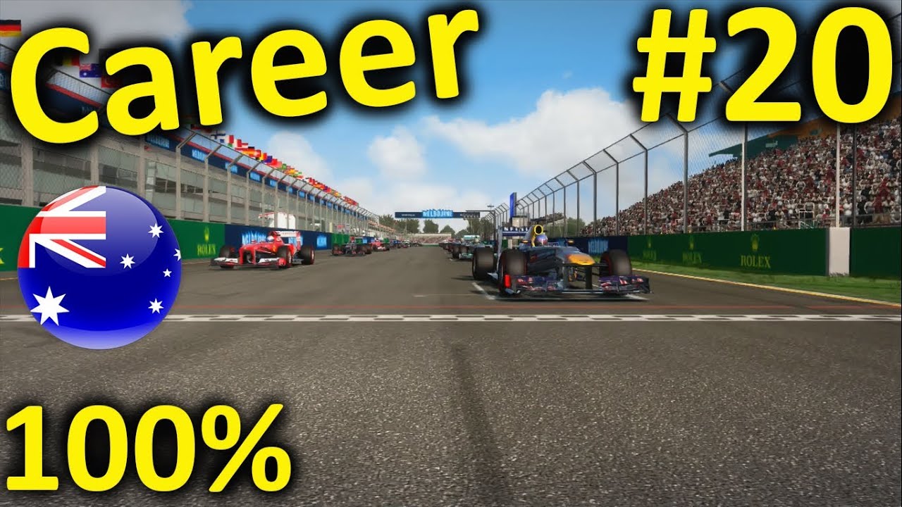 F1 2013 Australia 100% Career Mode Part 20: Melbourne (S2)