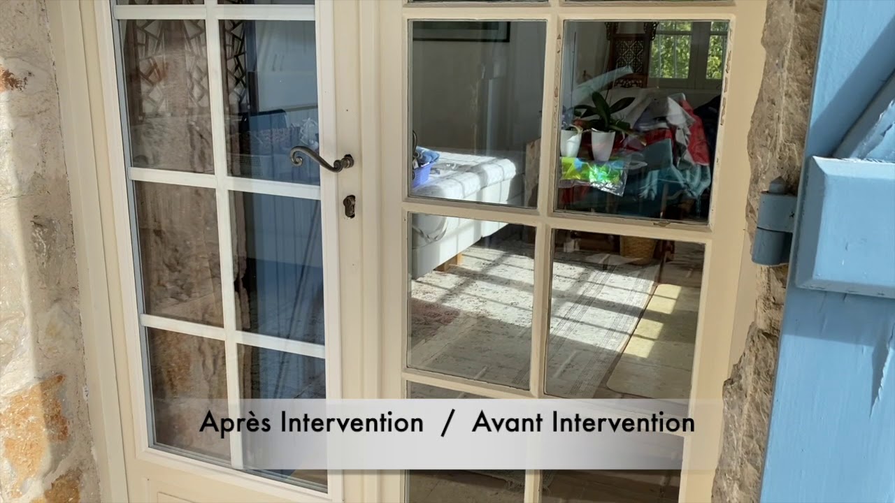 Fenêtres Cintrées avec Décors Intégrés / Double Vitrage de Rénovation