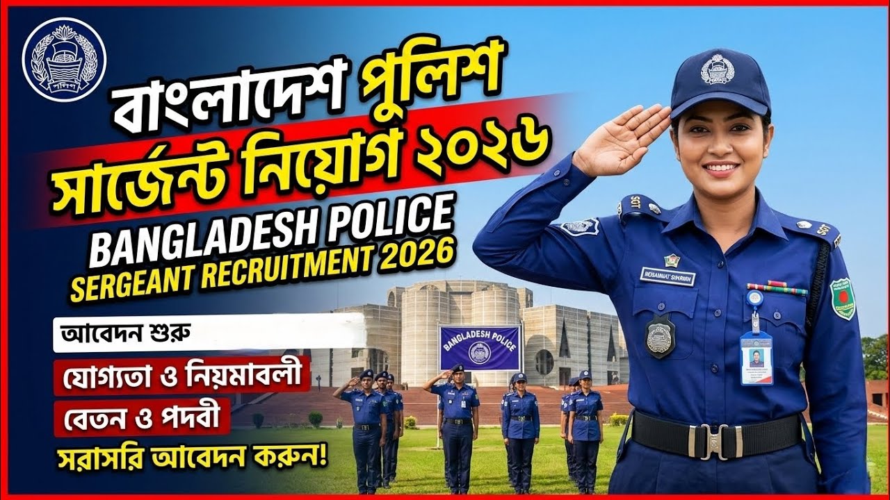 বাংলাদেশ পুলিশ নতুন নিয়োগে লোক কত নিবে🇧🇩? Bd Police Si Circular 2026!