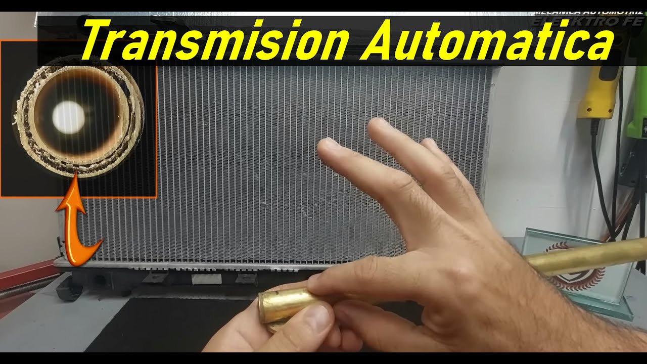 Como funciona el enfriador de la transmisión automática (en el radiador)