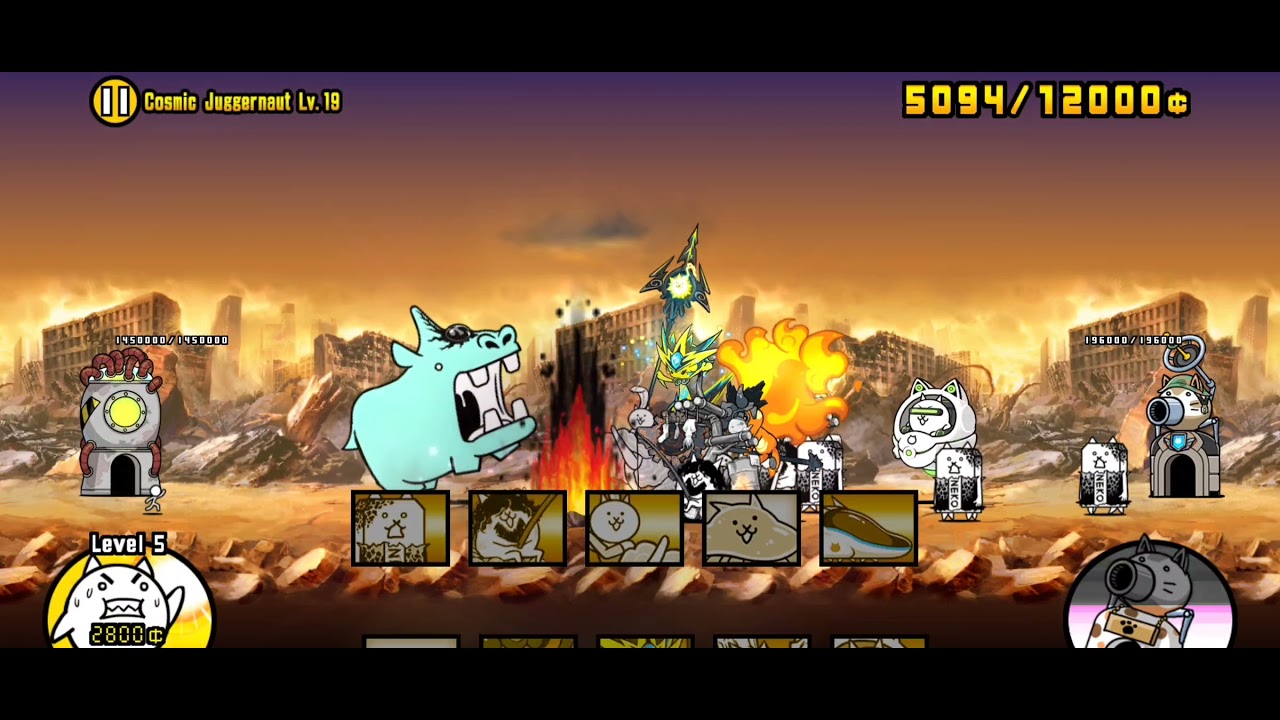 Battle Cats - Horrorpotamus Lvl 19 | Cosmic Juggernaut 2022