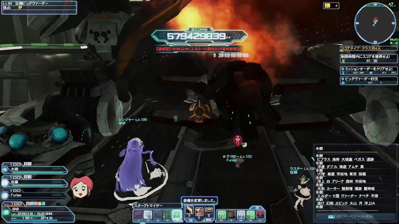 永遠の輪舞PT RaTeBrLu 【PSO2NGS】