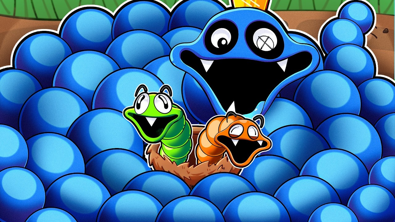 BECOME A HUNGRY WORM to GROW INFINITELY! (Roblox)