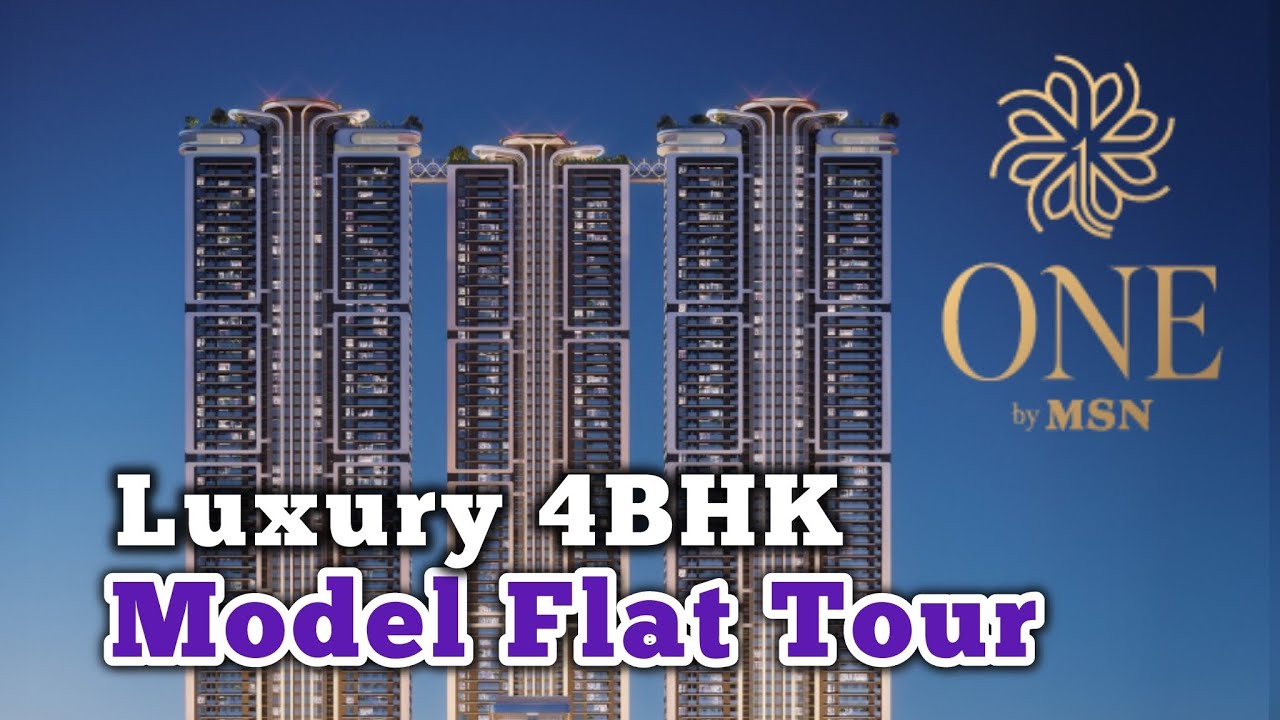 Experience the One by MSN Realty |  Ultra Luxury 4BHK Model Flat Tour at Neopolis, Kokapet