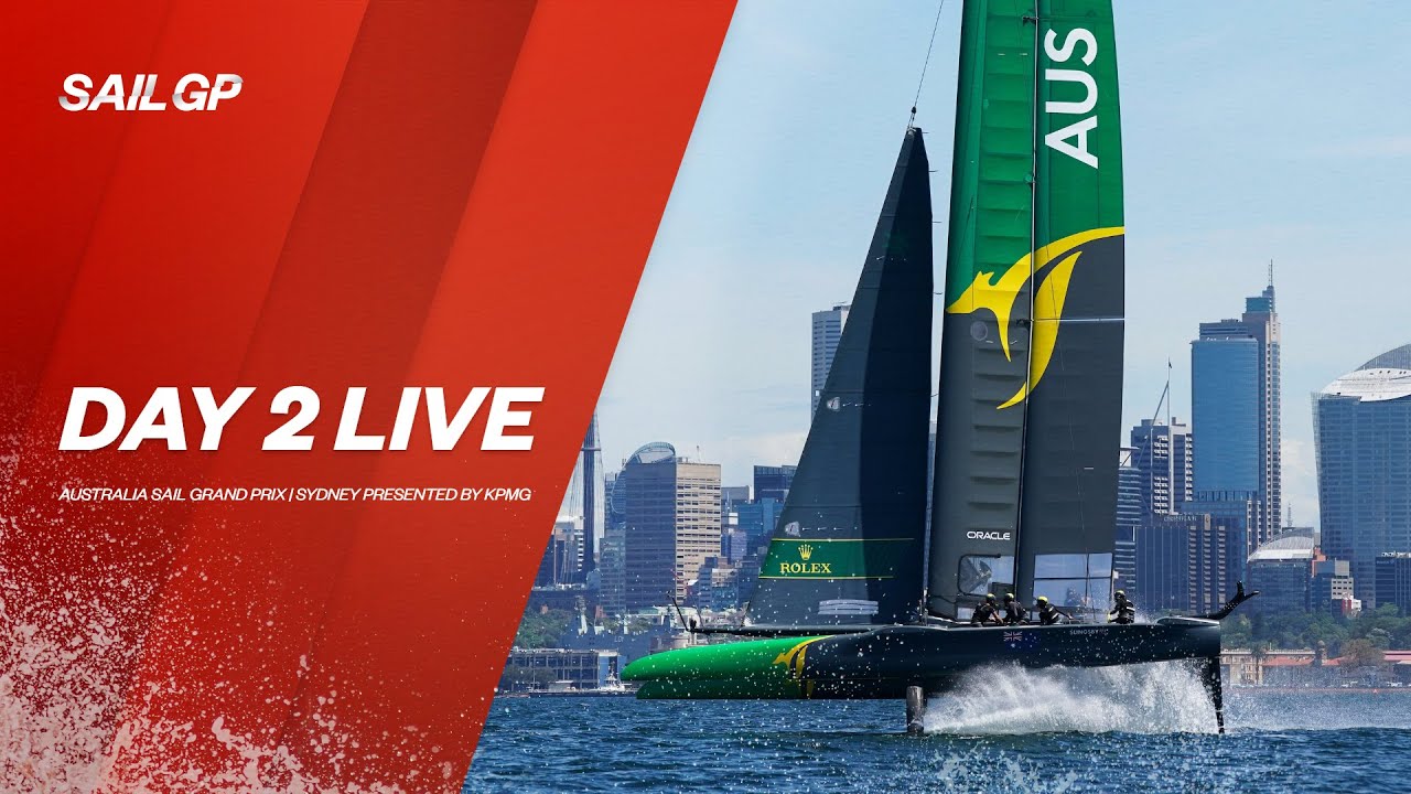LIVE: 2021 Australia SailGP | Day 2
