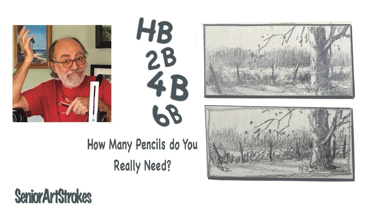 HB, 2B, 4B,  6B? Or Just One Pencil? The Truth About Shading!