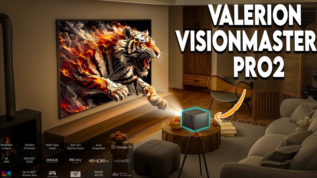 🔴Valerion VisionMaster Pro2 - Best Projector of 2025 ?