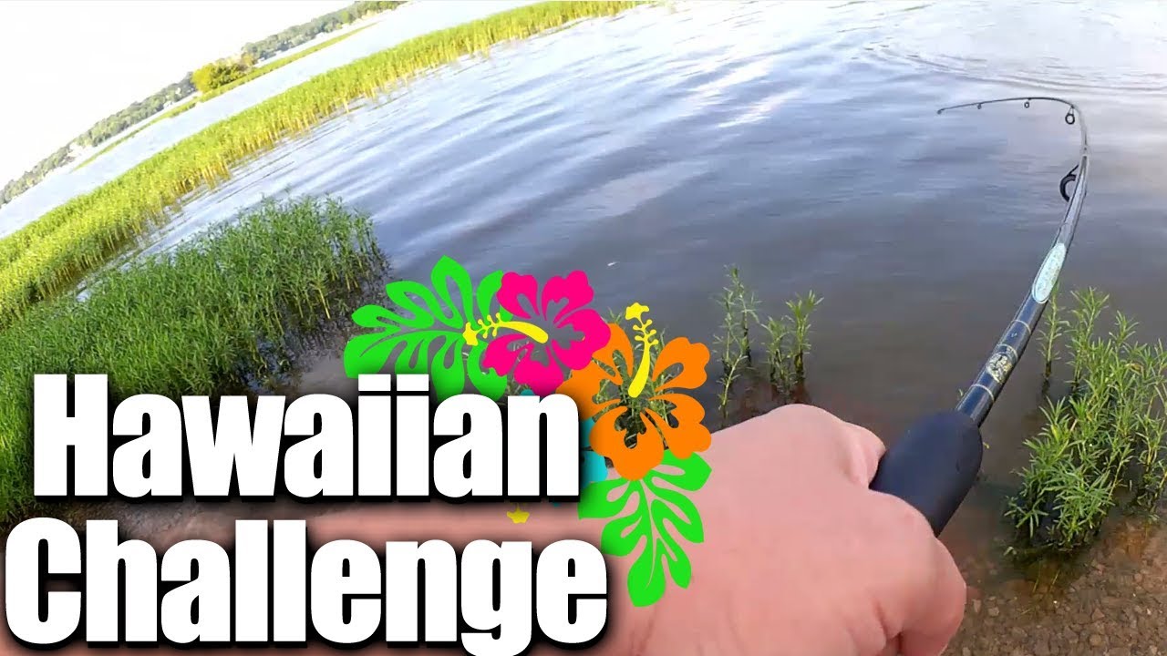 Bass Fishing With Lures From HAWAII - Hawaiian Fishing Challenge