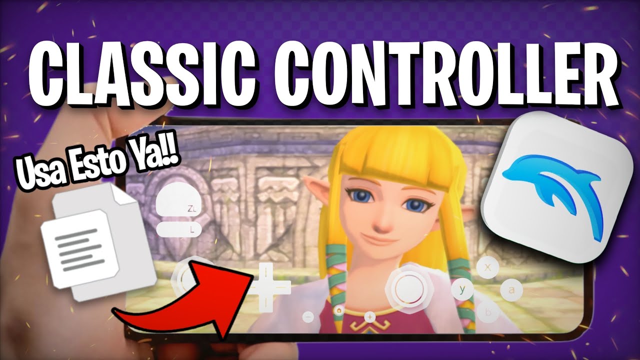 Juega Wii con Classic Controller en Android! Controles en Pantalla y Mando en Dolphin
