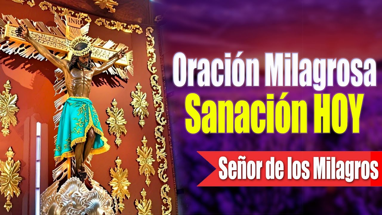El Señor de los Milagros puede SANARTE hoy🙏 ¡DIOS RESPONDE A TU FE!