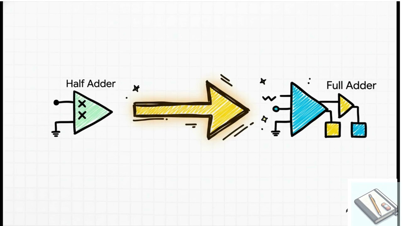 The Hidden Logic Behind Every CPU Addition Operation