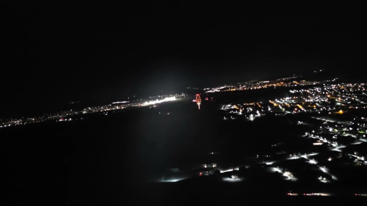 Landing on runway 08. Chisinau International Airport. ( aterizarea pe pista 08)