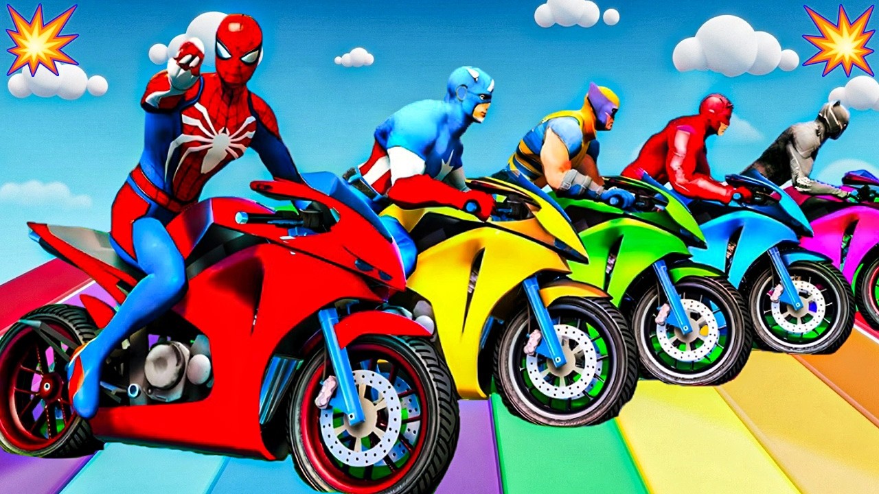 الرجل العنكبوت انقاذ باتمان Spider-Man Rescue batman vs iron man vs venom funny Game GTA 5 superhero