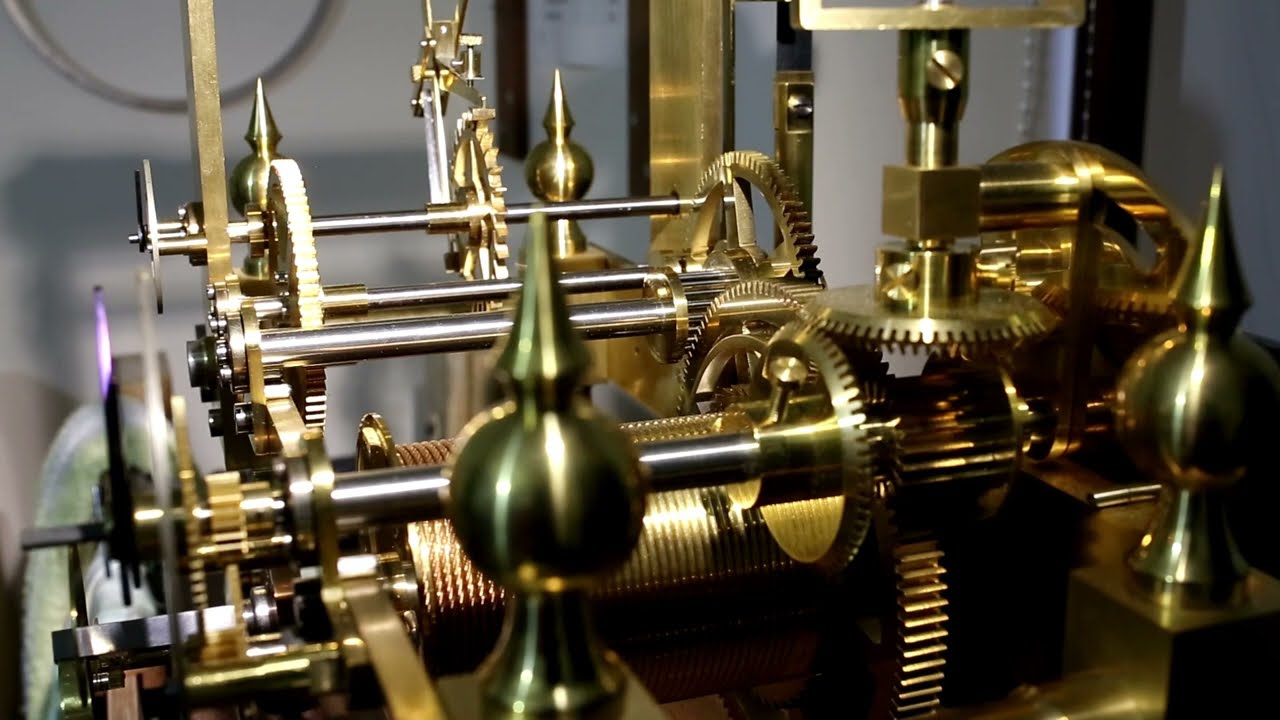 A Small Turret - Tower Clock - Designed by John Wilding Made by Philip Haste in 2022