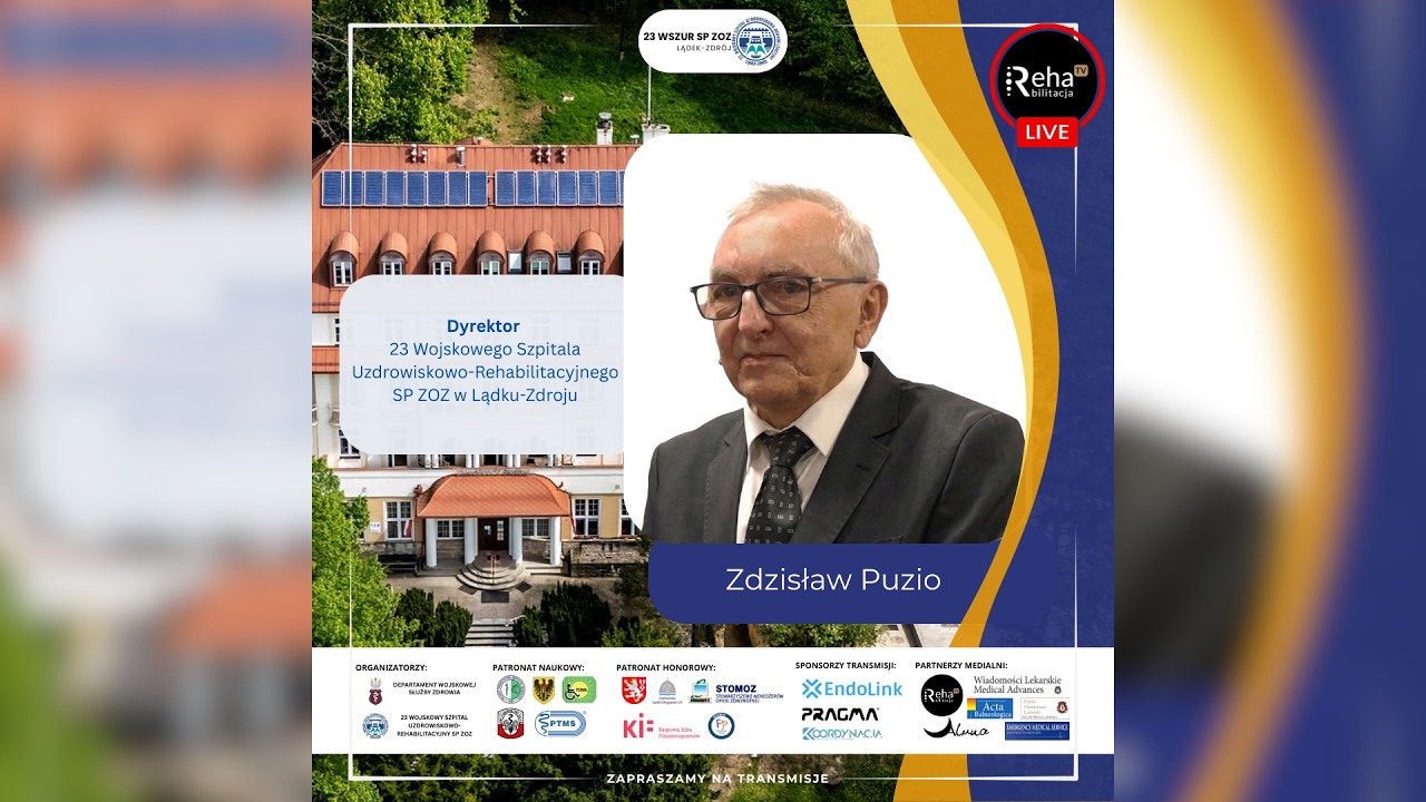 Dyrektor 23WSzUR SP ZOZ Zdzisław Puzio – Tradycja lecznictwa w Lądku-Zdroju 2025