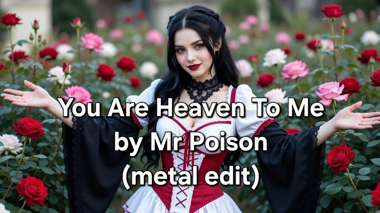 You Are Heaven To Me (metal edit) by Mr Poison - music video