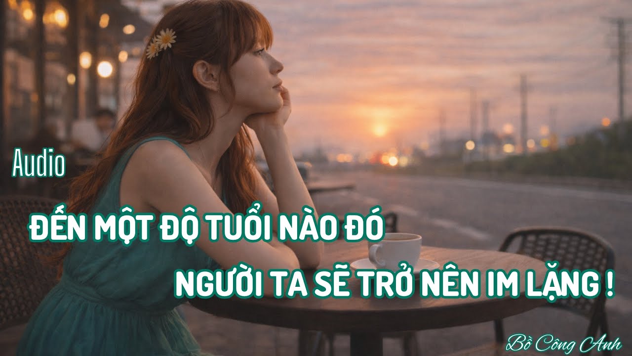 Audio Ở MỘT ĐỘ TUỔI NÀO ĐÓ NGƯỜI TA SẼ TRỞ NÊN IM LẶNG #boconganh #thongdiepchualanh #tramcamxuc 