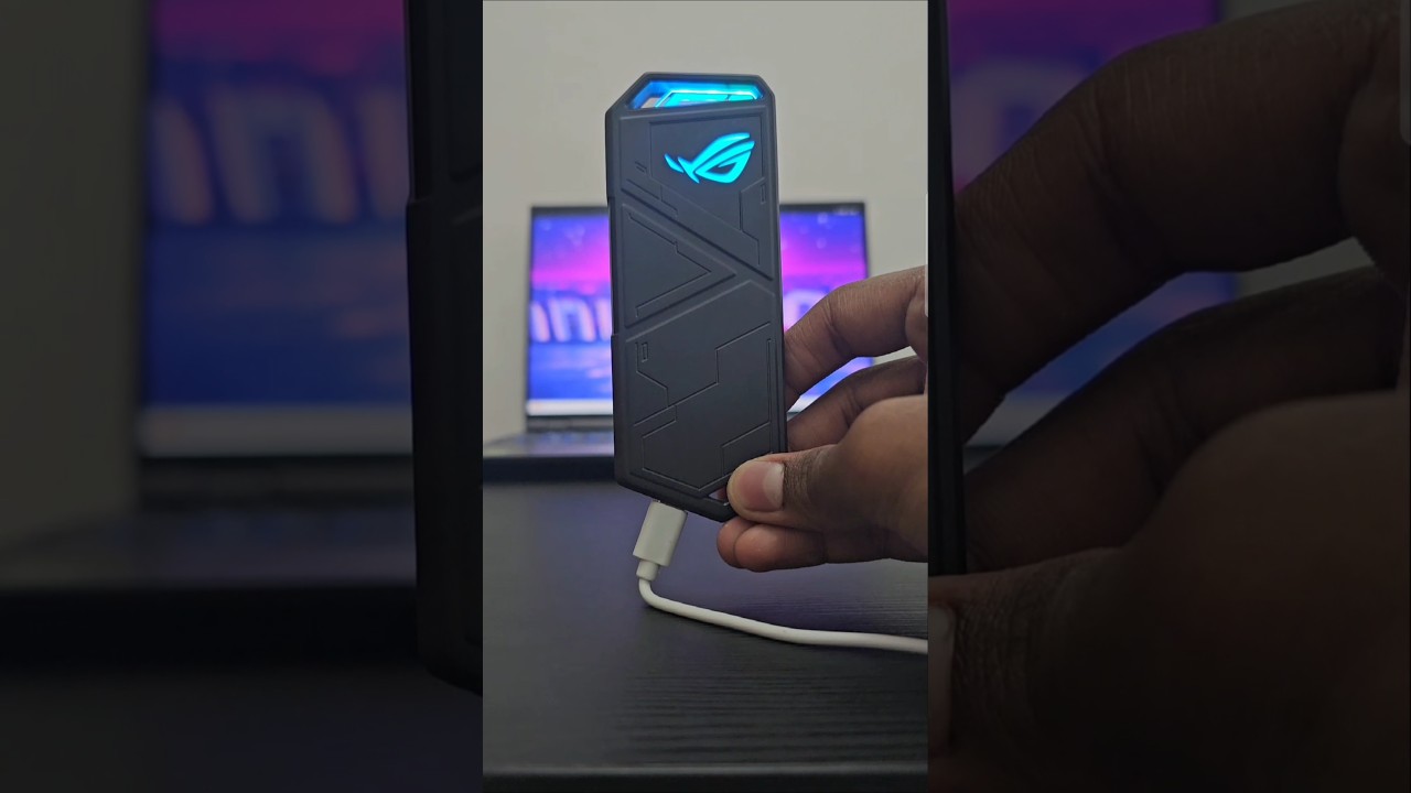 Build your own external SSD with ASUS ROG Strix Arion and WD Black SSD 🚀💻 #TechHacks #DIY