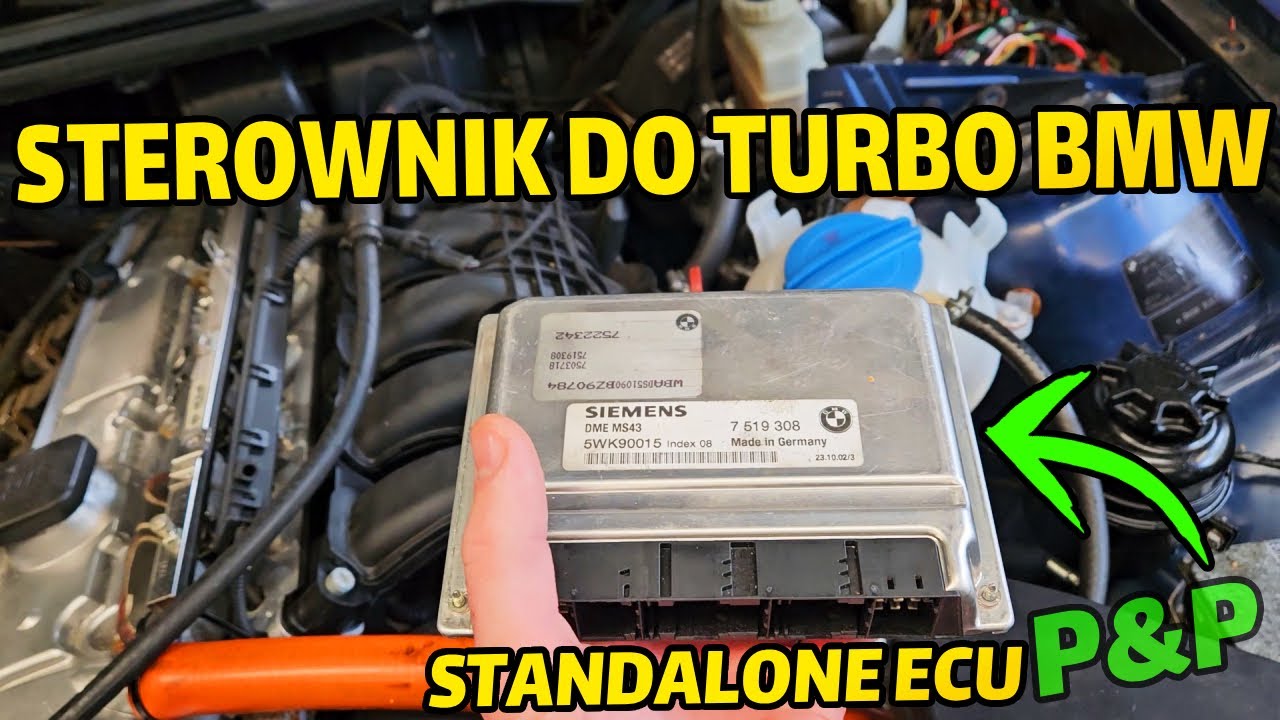 TURBO BMW - MS43 LCECU I 500HP Z SERYJNEGO M54B30