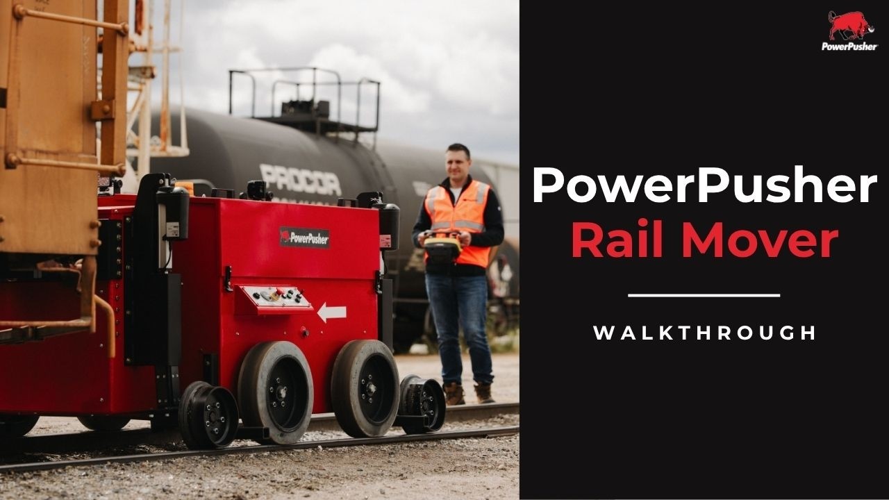 Electric Rail Mover Demo | Industrial Railcar Handling Solution