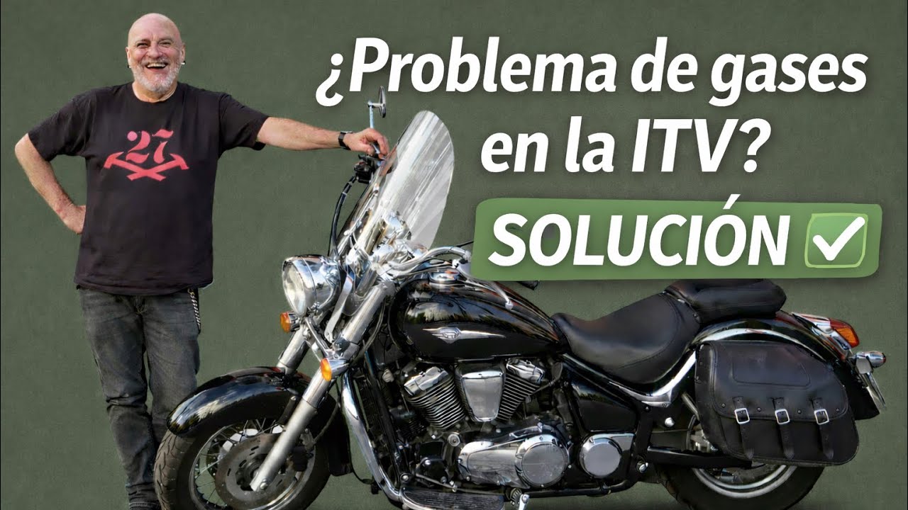 Kawasaki Vulcan VN900 Classic | Problema de gases en la ITV ❌ Cómo solucionarlo