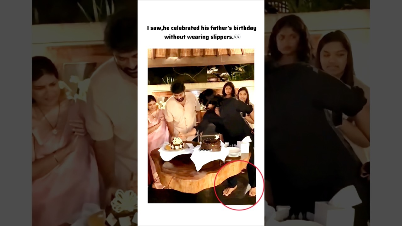 Ram Charan celebrate birthday without sleeper ‼️🤯😱#viral #love #shorts #youtube shorts #trending