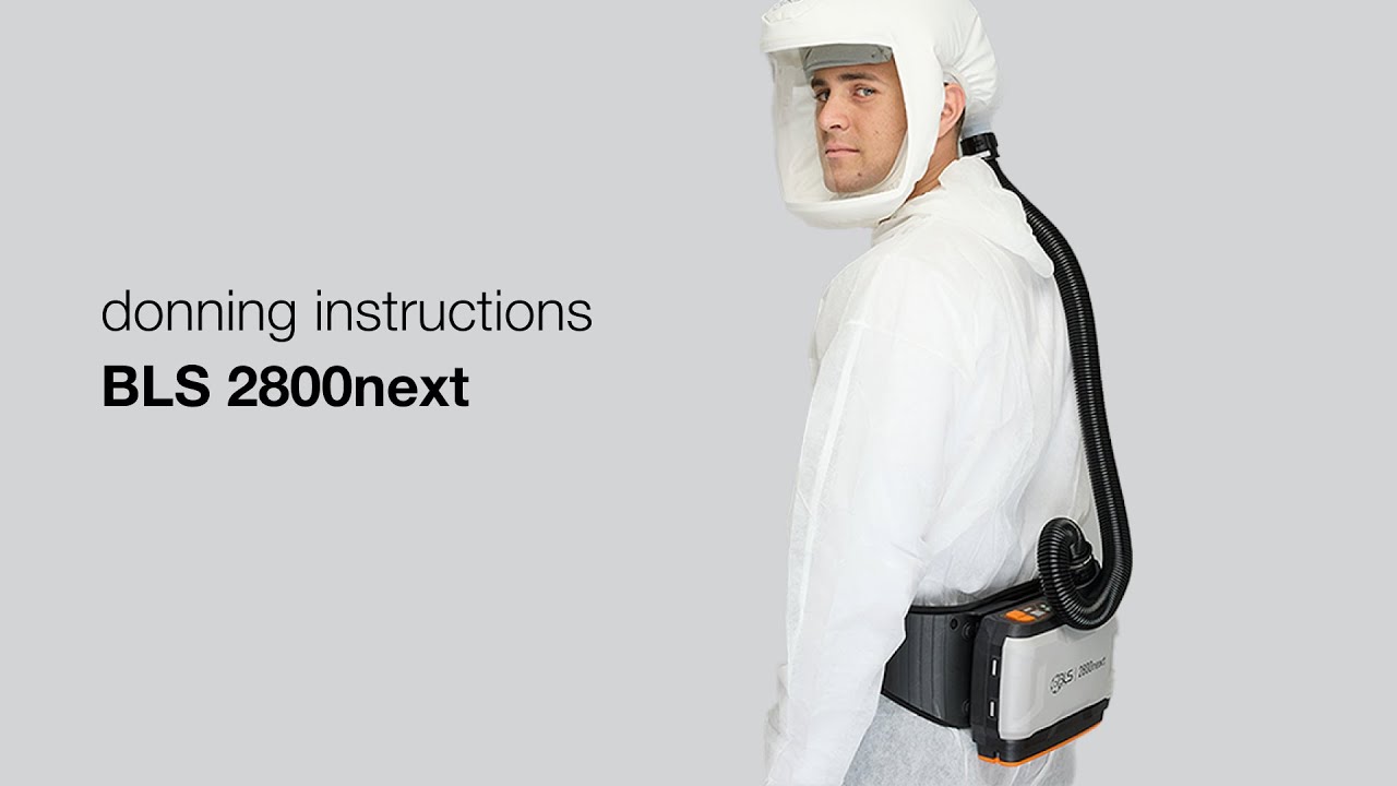 BLS 2800next assembly and donning instructions