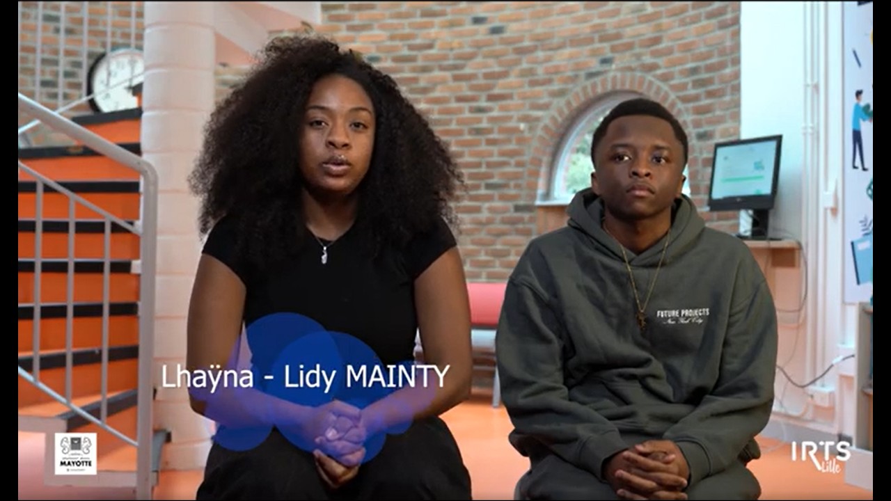 Les étudiants mahorais à l'IRTS de Lille