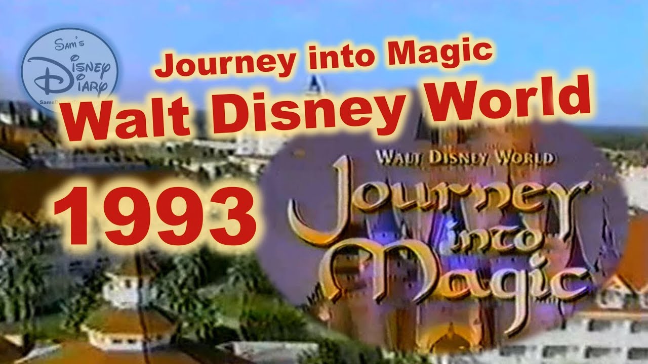 Walt Disney World | Journey into Magic | 1993 | Disney MGM Studios | Epcot | Disney Tour | Tim Klein