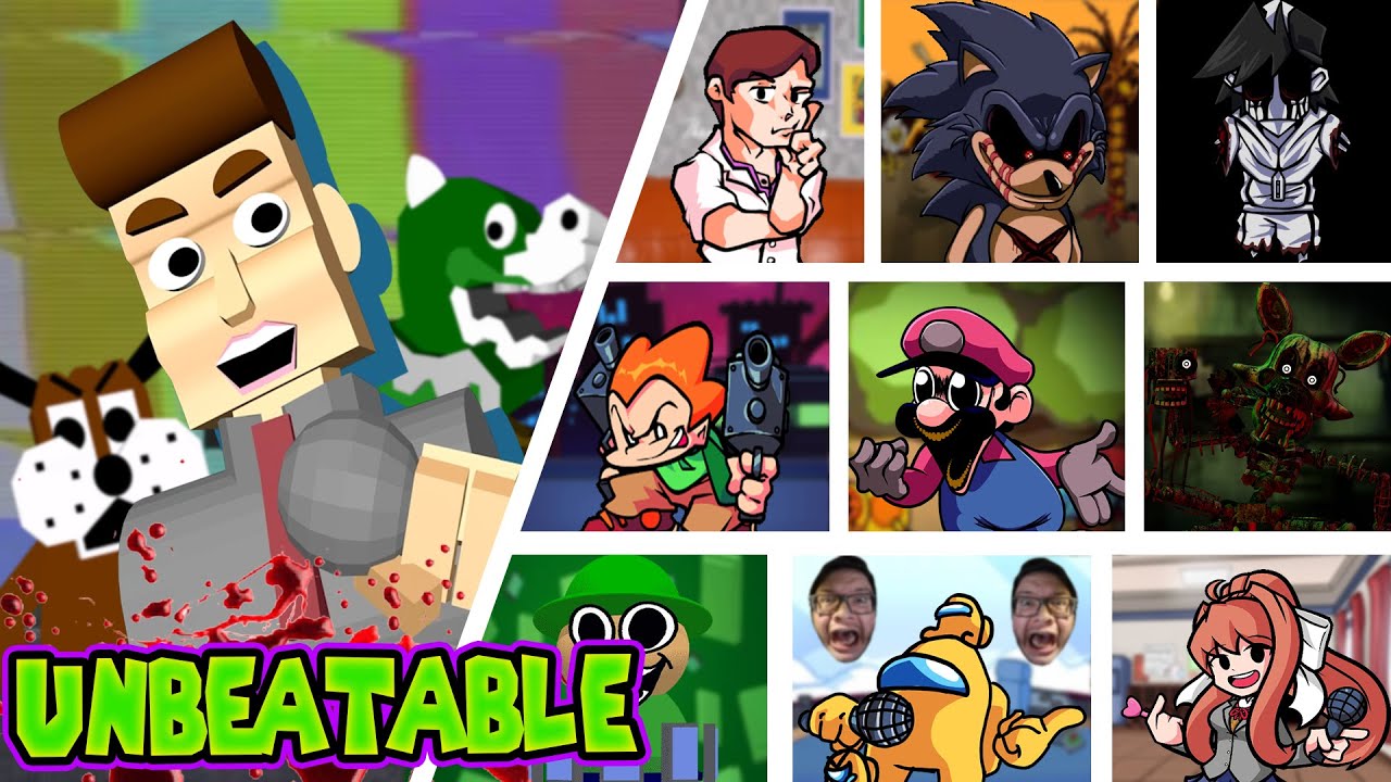 Unbeatable but a different cover is used every turn. [FNF Mario Madness V2]