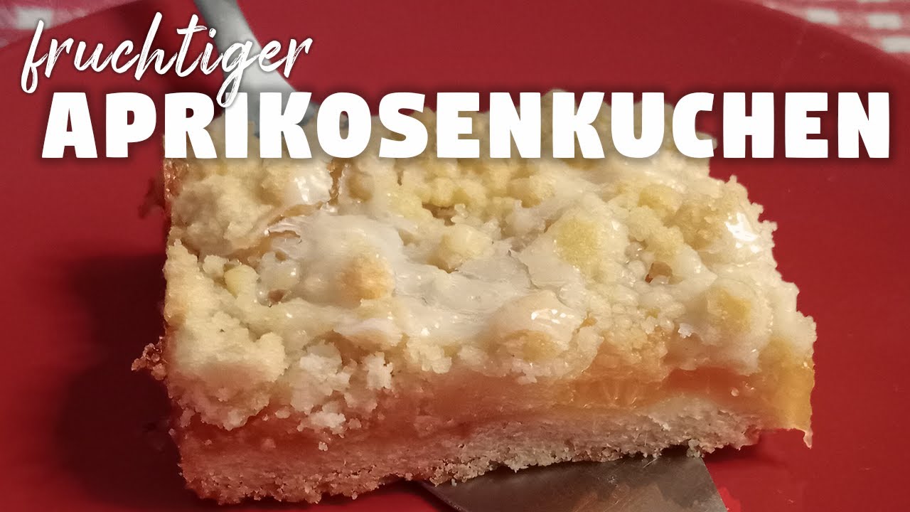 Saftiger und fruchtiger Aprikosen Streuselkuchen