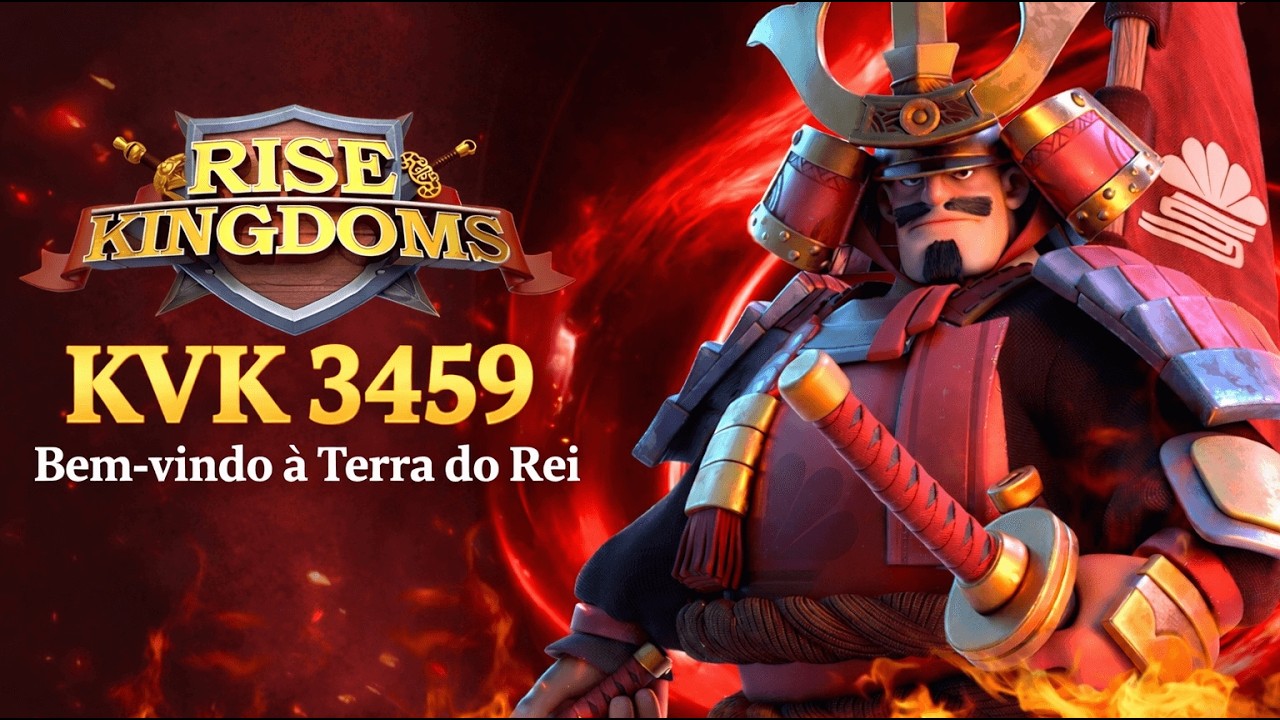 🔴 Live On ! Bem Vindo a Terra do Rei  I  #3459 I Rise Of Kingdoms