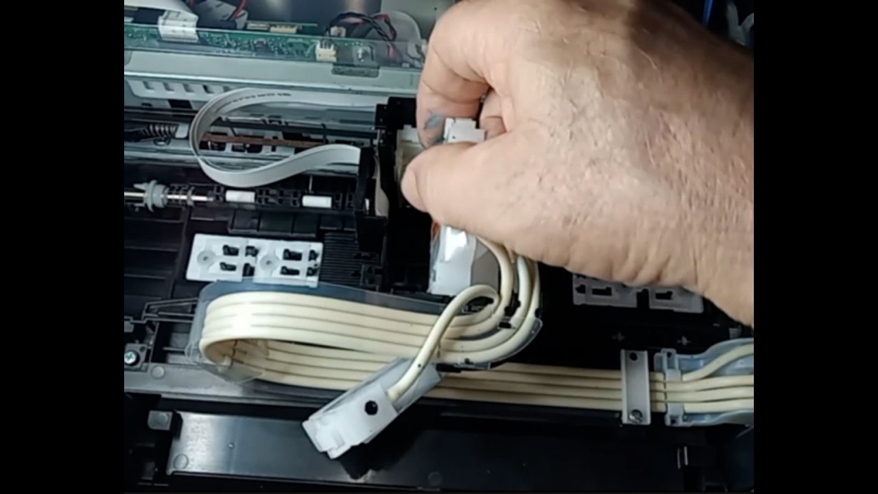 How To clean printer head and fix Scanner error Epson Eco Tank  ET 4800 detailed step by step