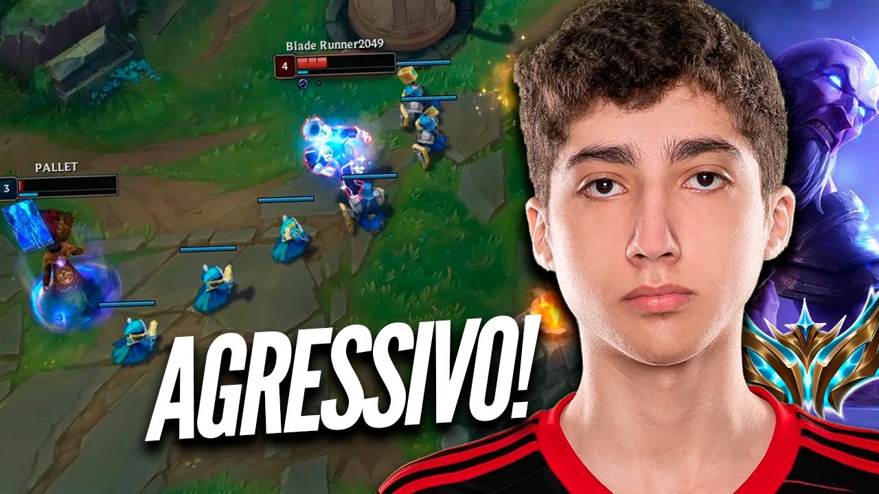 JEAN MAGO DEU GAP de RYZE no CHALLENGER KR!