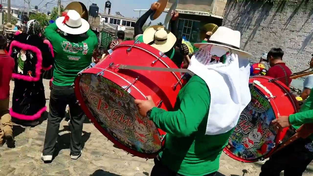 LA PODEROSA BANDA REBELDE /MAGDALENA PETLACALCO CDMX /Comparsa de chinelos unión Petlacalco