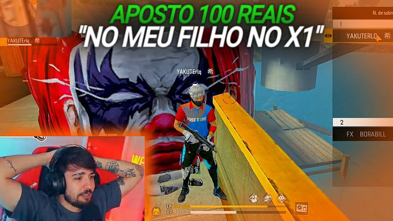 PAI DA NOVA REVELAÇÃO DO WEEDZAO ENTROU NO DISCORD E APOSTOU 100 REAIS NO SEU FILHO!!