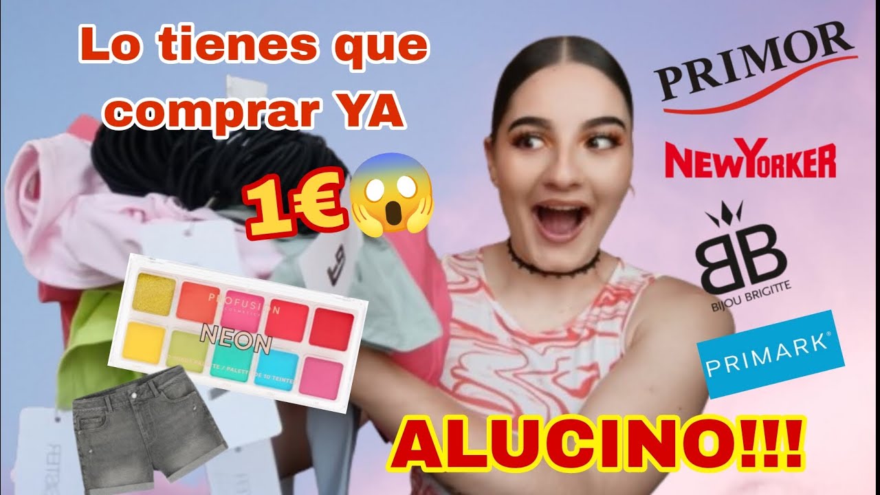 HAUL REBAJAS JULIO 2025 (Primor, NewYorker, Bijou Brigitte, Primark...) Ropa, maquillaje y más!