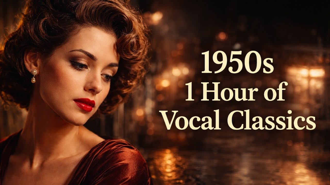 💔 1950s Love Ballads (1 HOUR) — Timeless Romantic Vocal Classics 🎙️✨