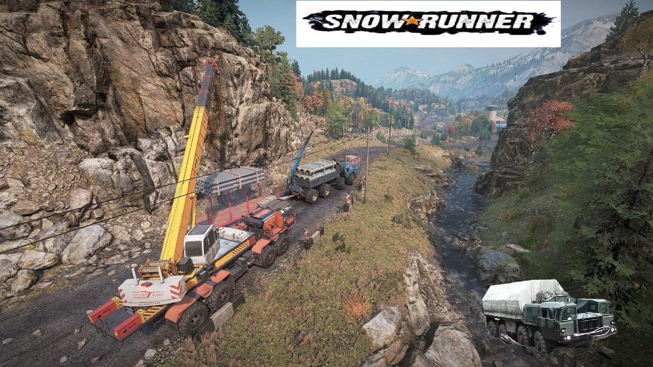 SnowRunner #37 M.P. Listos Para Relajarse: REFUGIO Parte 3, M.P. Listos Para Relajarse: AGUA
