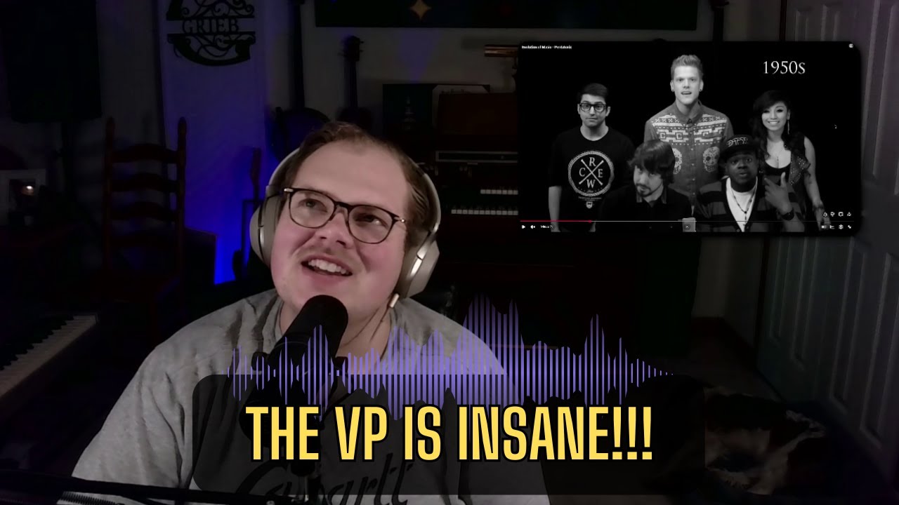 Реакция преподавателя вокала: Эволюция музыки - Pentatonix