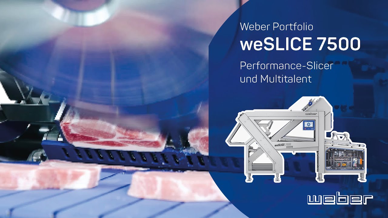 Performance-Slicer für vielfältige Produkte und Anwendungen | Weber weSLICE 7500