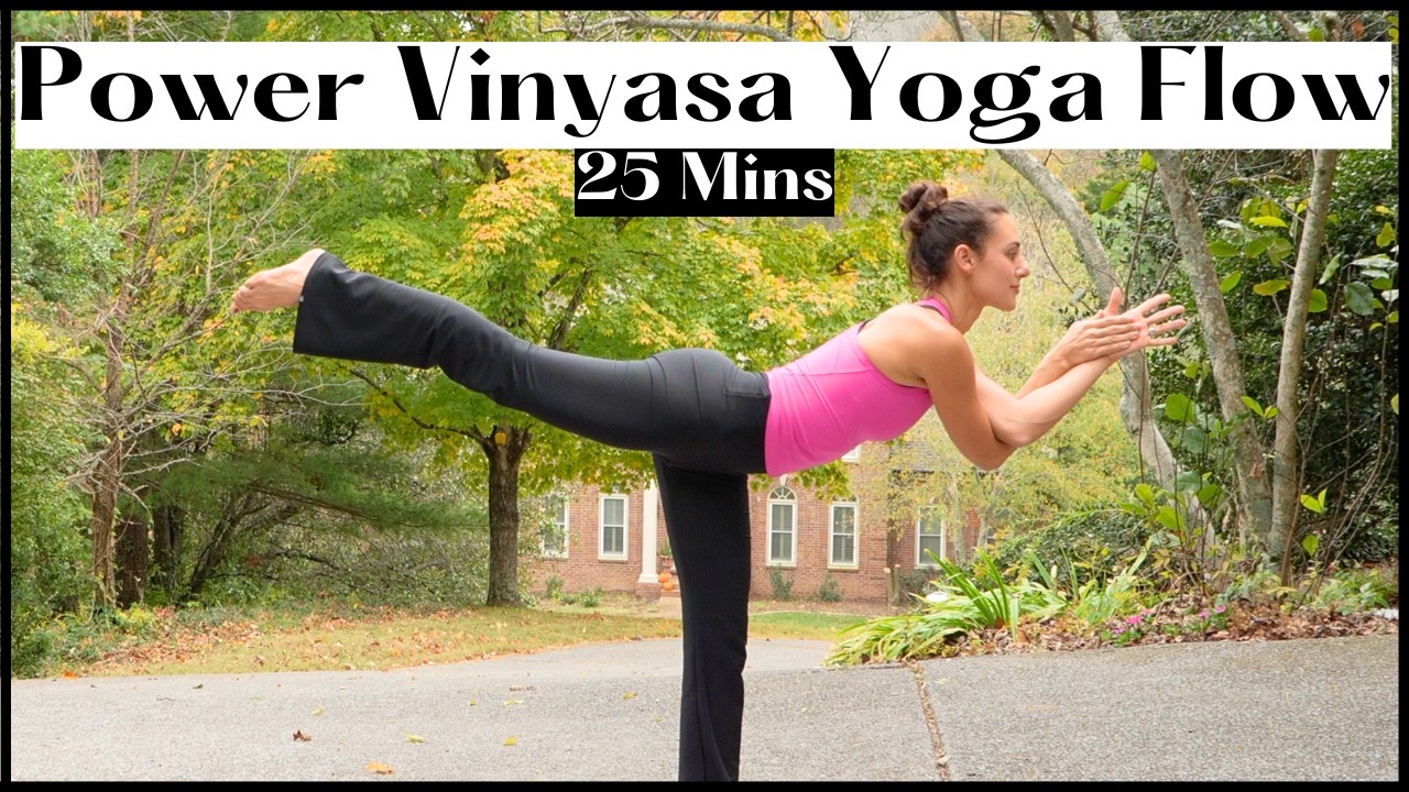 Fast-Paced Power Vinyasa Yoga Class
