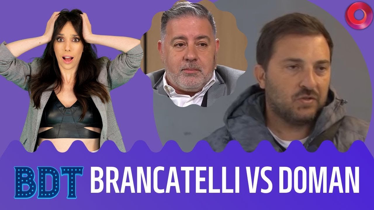 Diego Brancatelli denunció que Fabián Doman lo sacó de un programa | #Bendita